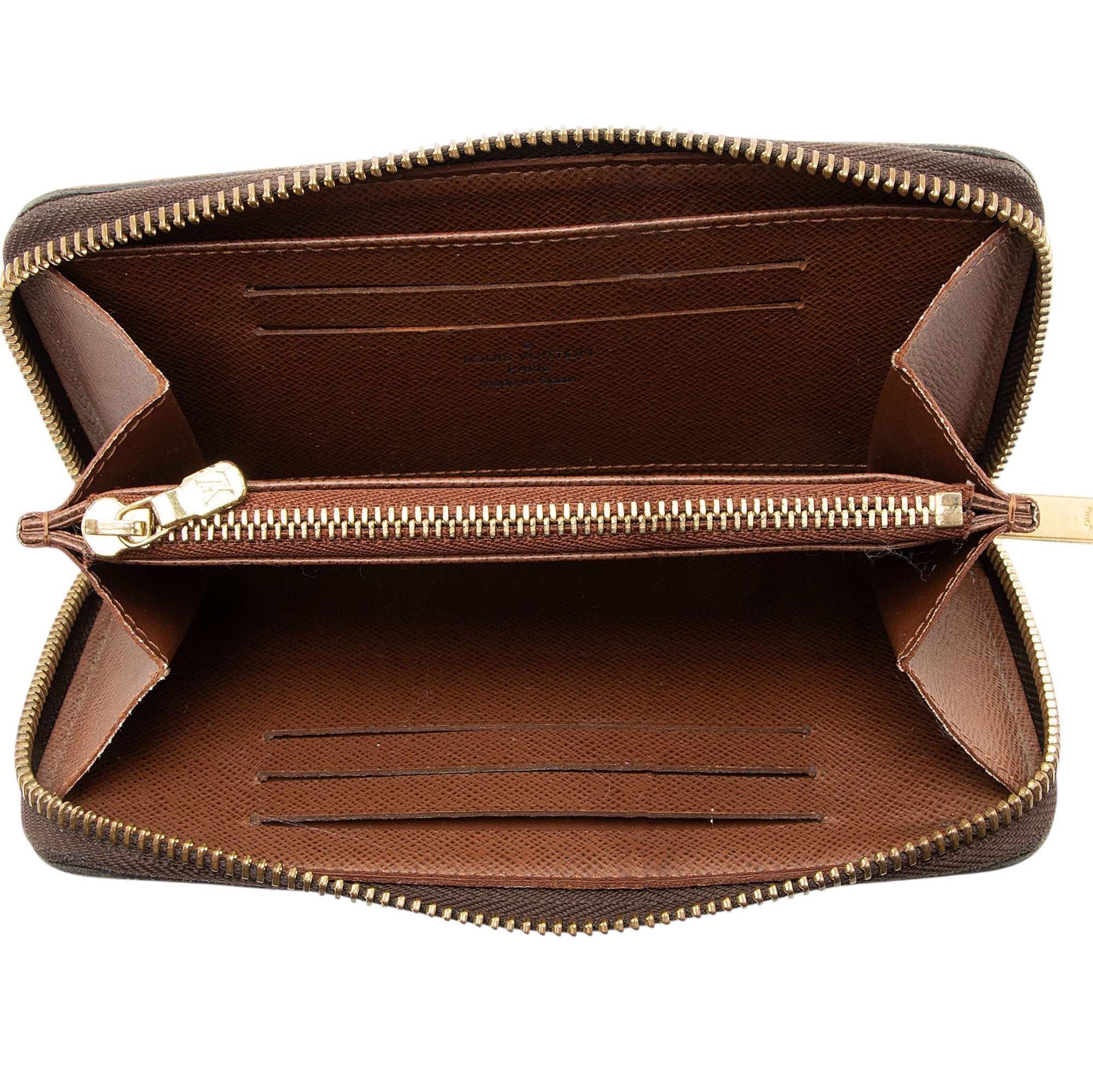 Louis Vuitton Monogram Canvas Compact Zippy Wallet