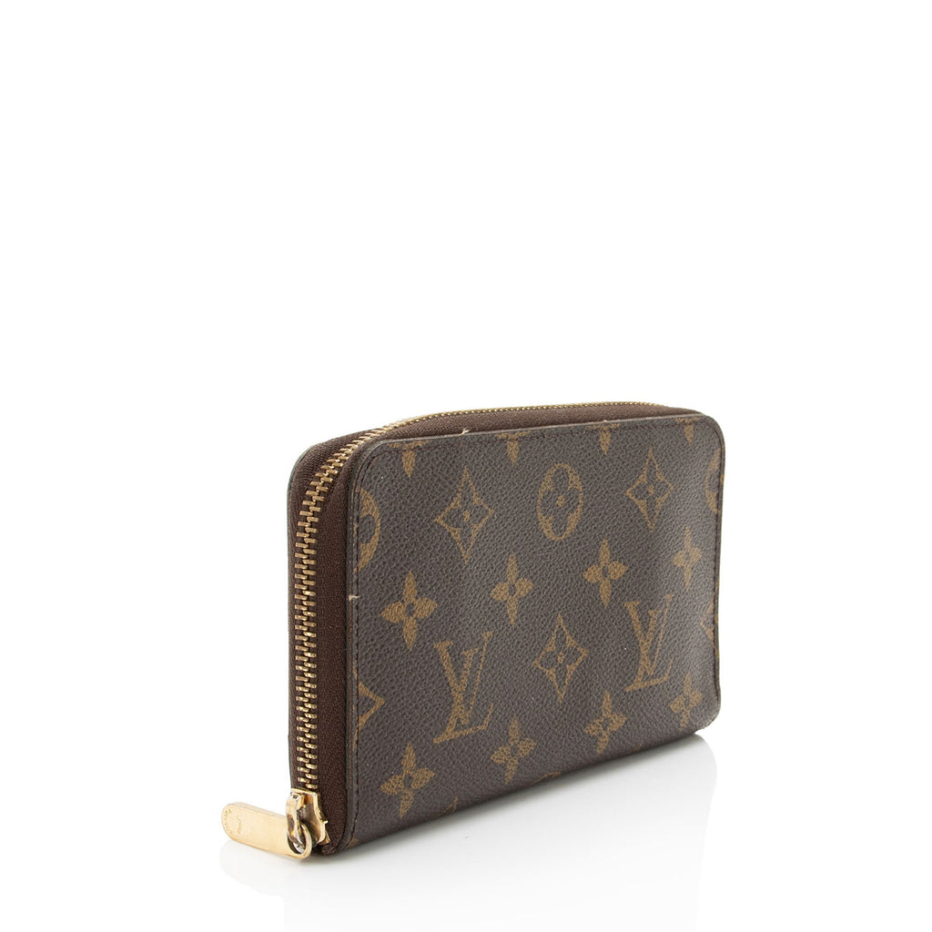 Louis Vuitton Monogram Canvas Compact Zippy Wallet