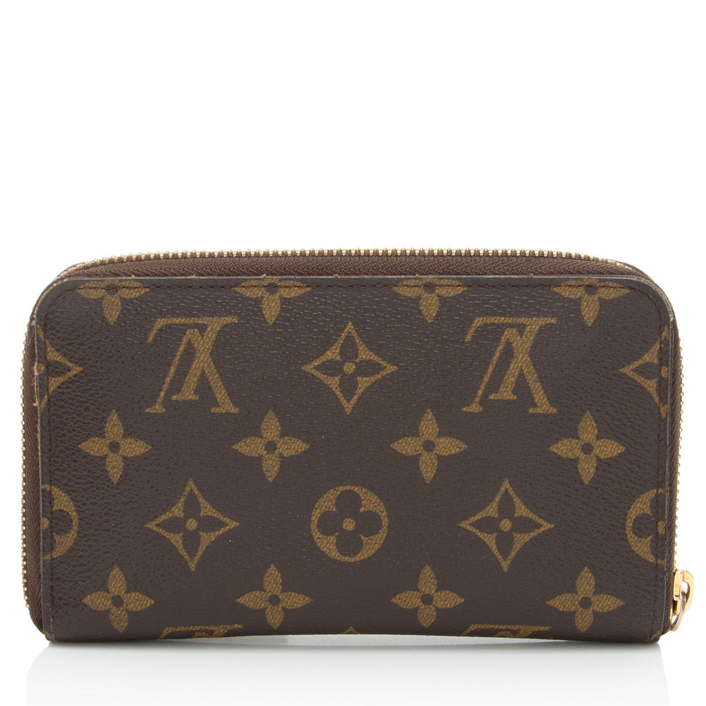 Louis Vuitton Monogram Canvas Compact Zippy Wallet