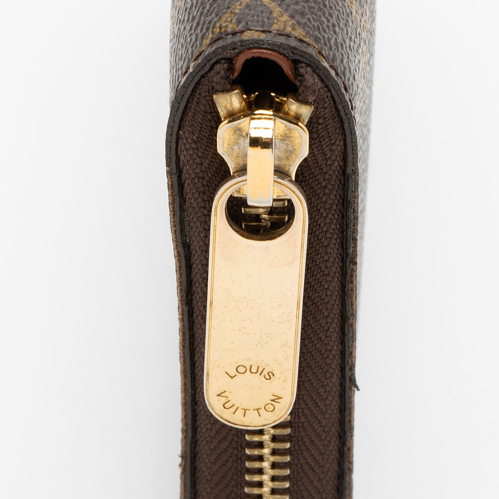 Louis Vuitton Monogram Canvas Compact Zippy Wallet
