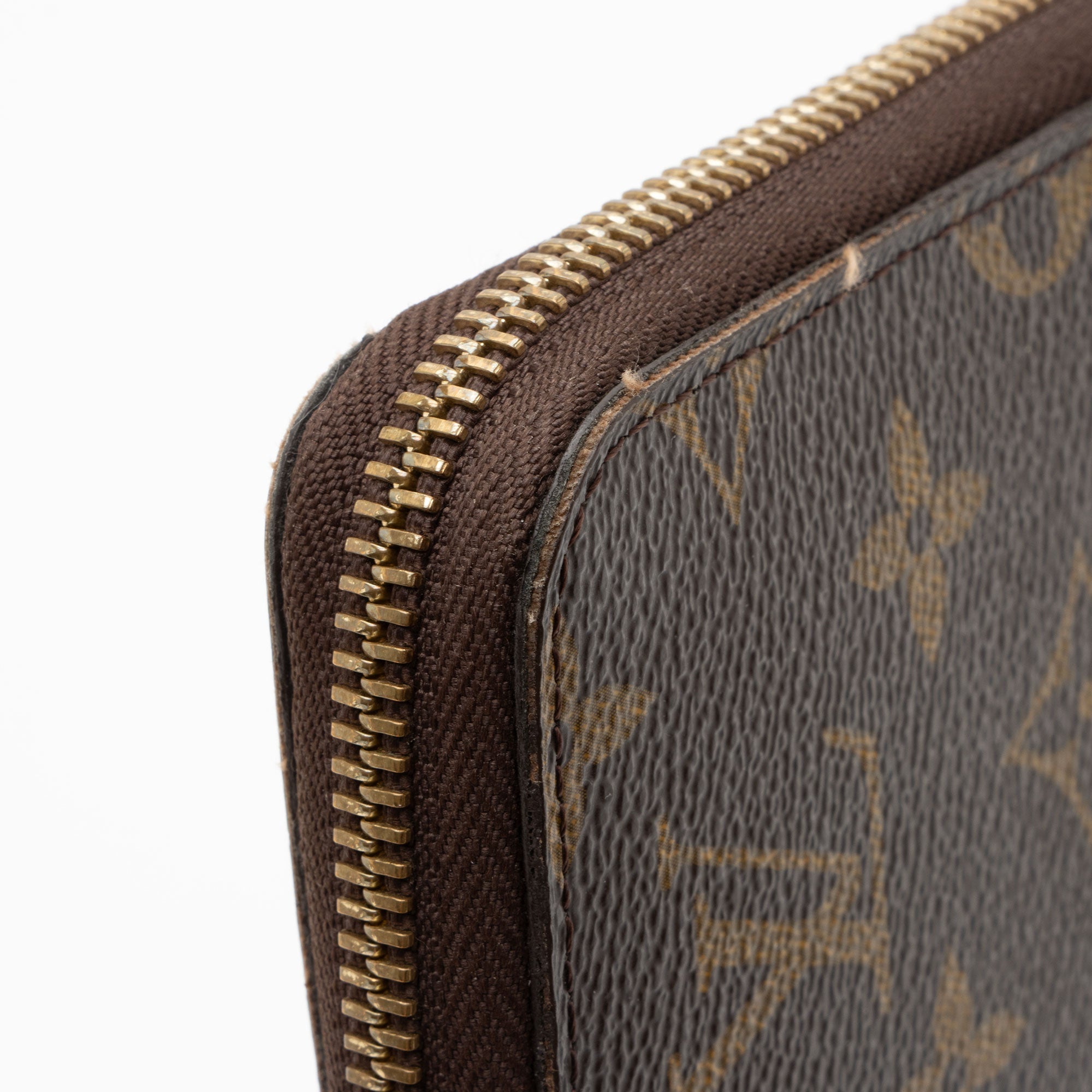 Louis Vuitton Monogram Canvas Compact Zippy Wallet