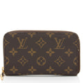 Louis Vuitton Monogram Canvas Compact Zippy Wallet