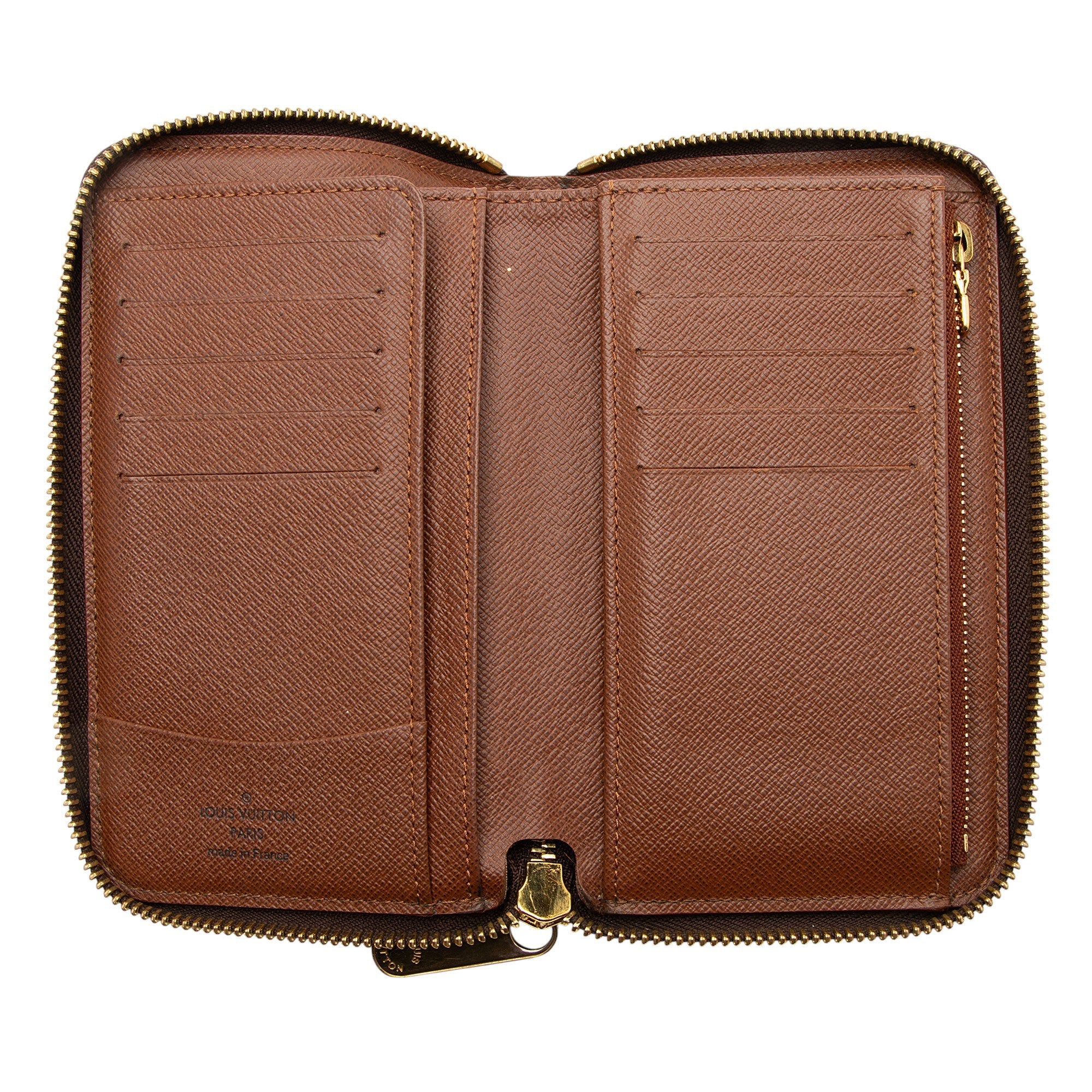 Louis Vuitton Monogram Canvas Compact Zippy Wallet