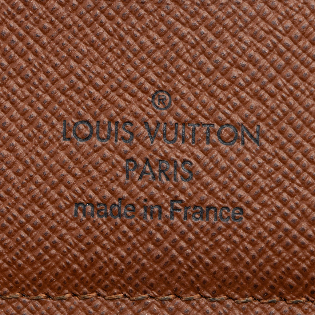 Louis Vuitton Monogram Canvas Compact Zippy Wallet