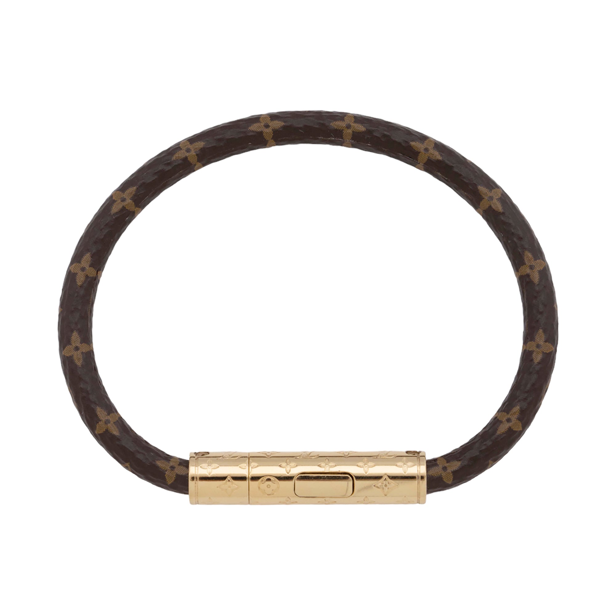 Louis Vuitton Monogram Canvas Confidential Bracelet (SHF-KanG4l)