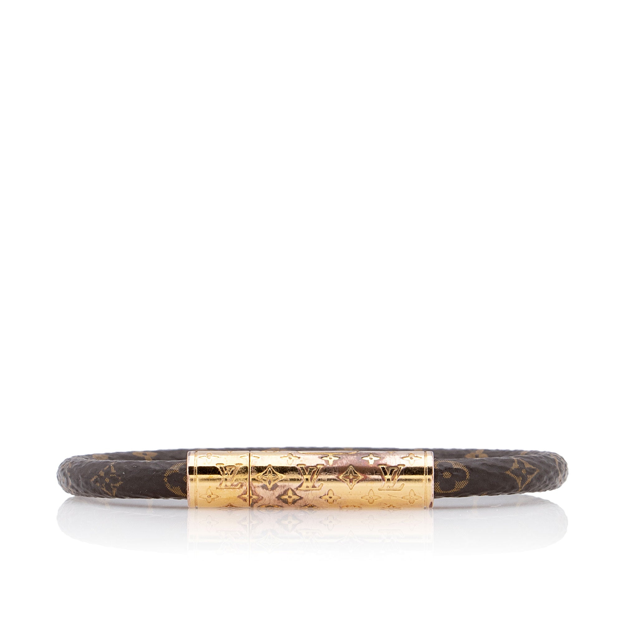 Louis Vuitton Monogram Canvas Confidential Bracelet (SHF-JrHjXf)