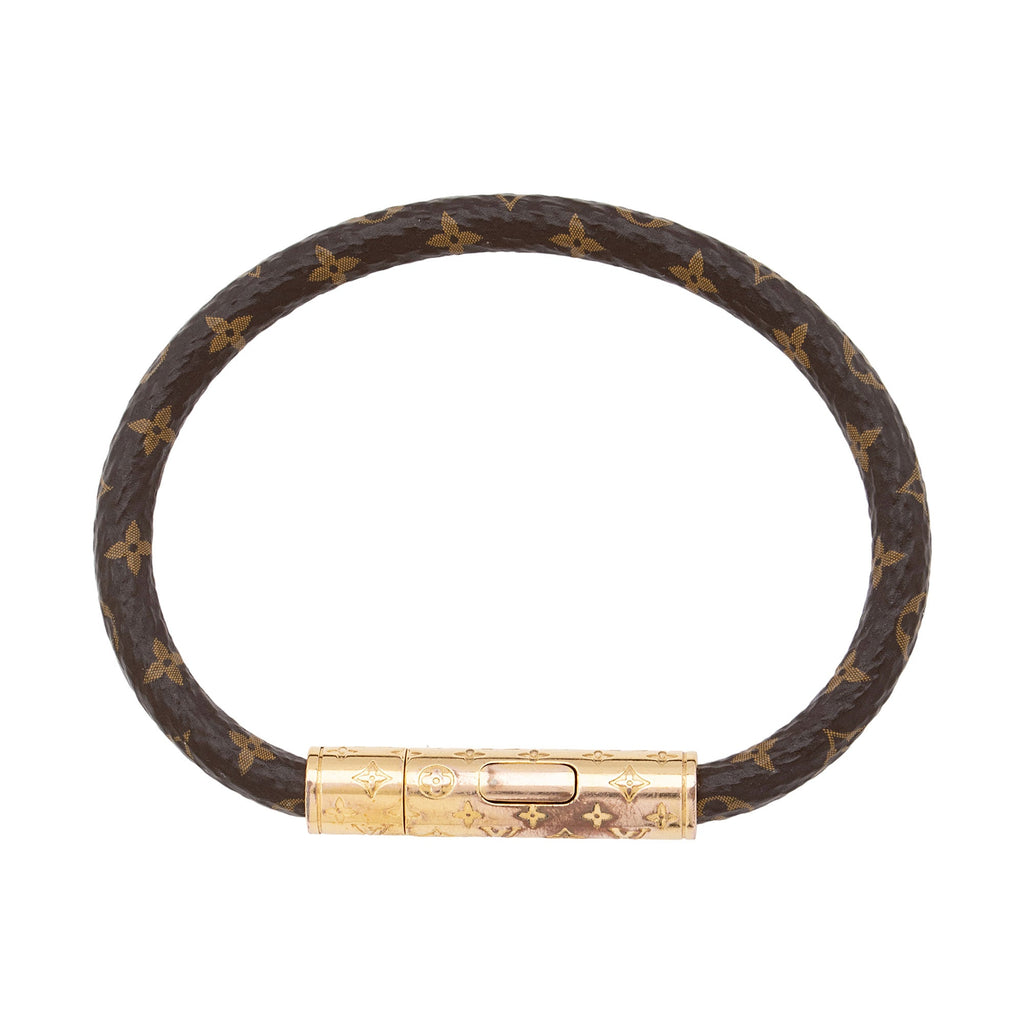 Louis Vuitton Monogram Canvas Confidential Bracelet (SHF-JrHjXf)