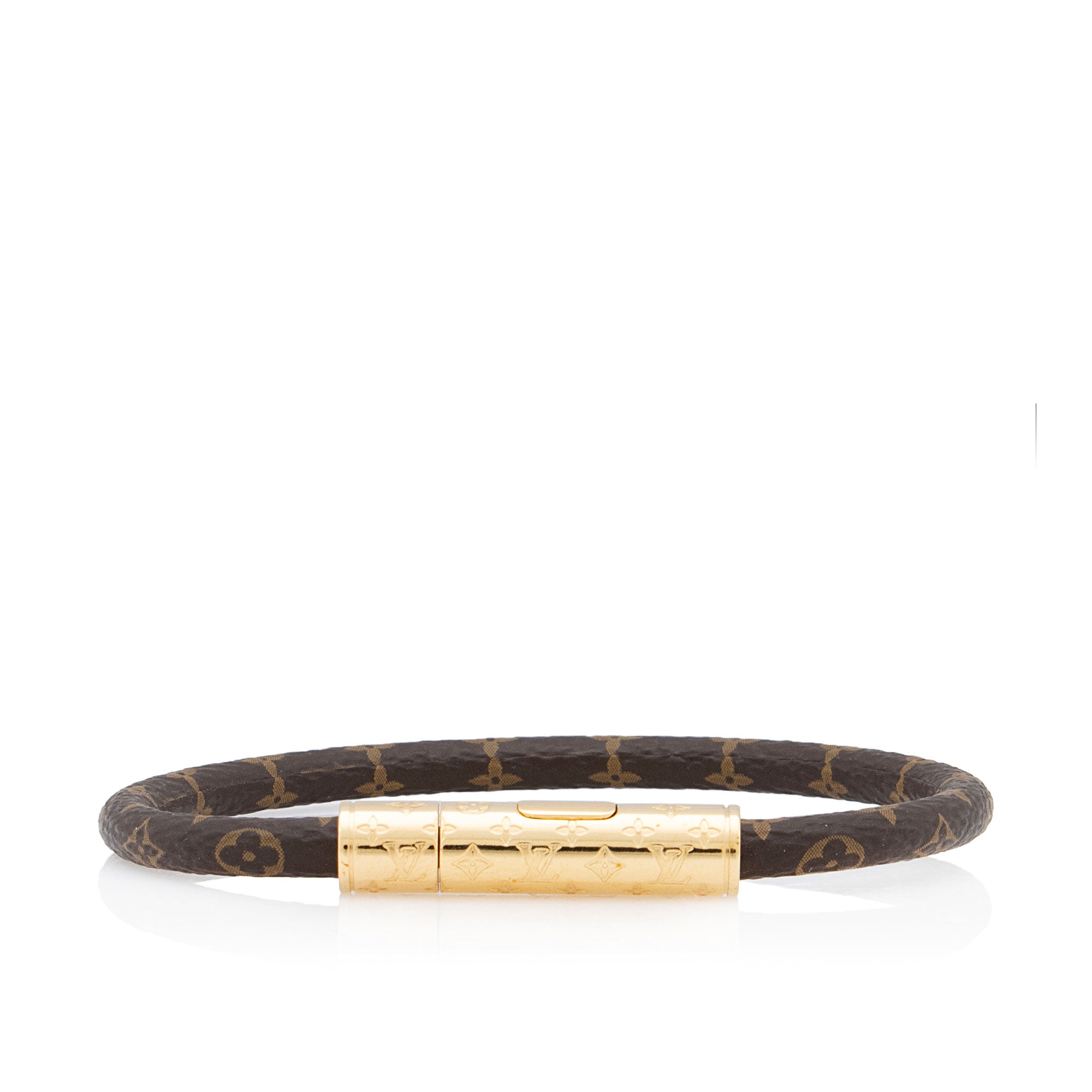 Louis Vuitton Monogram Canvas Confidential Bracelet (SHF-DyVcRP)