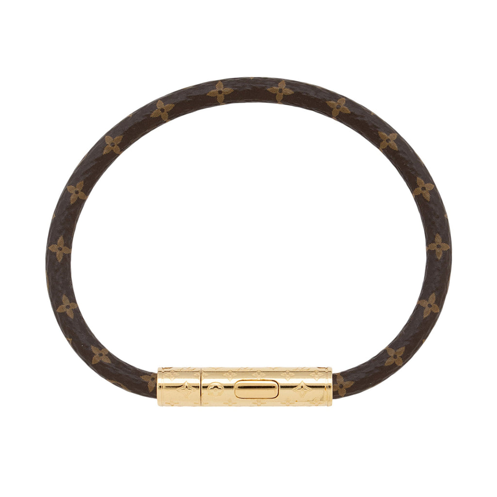 Louis Vuitton Monogram Canvas Confidential Bracelet (SHF-DyVcRP)
