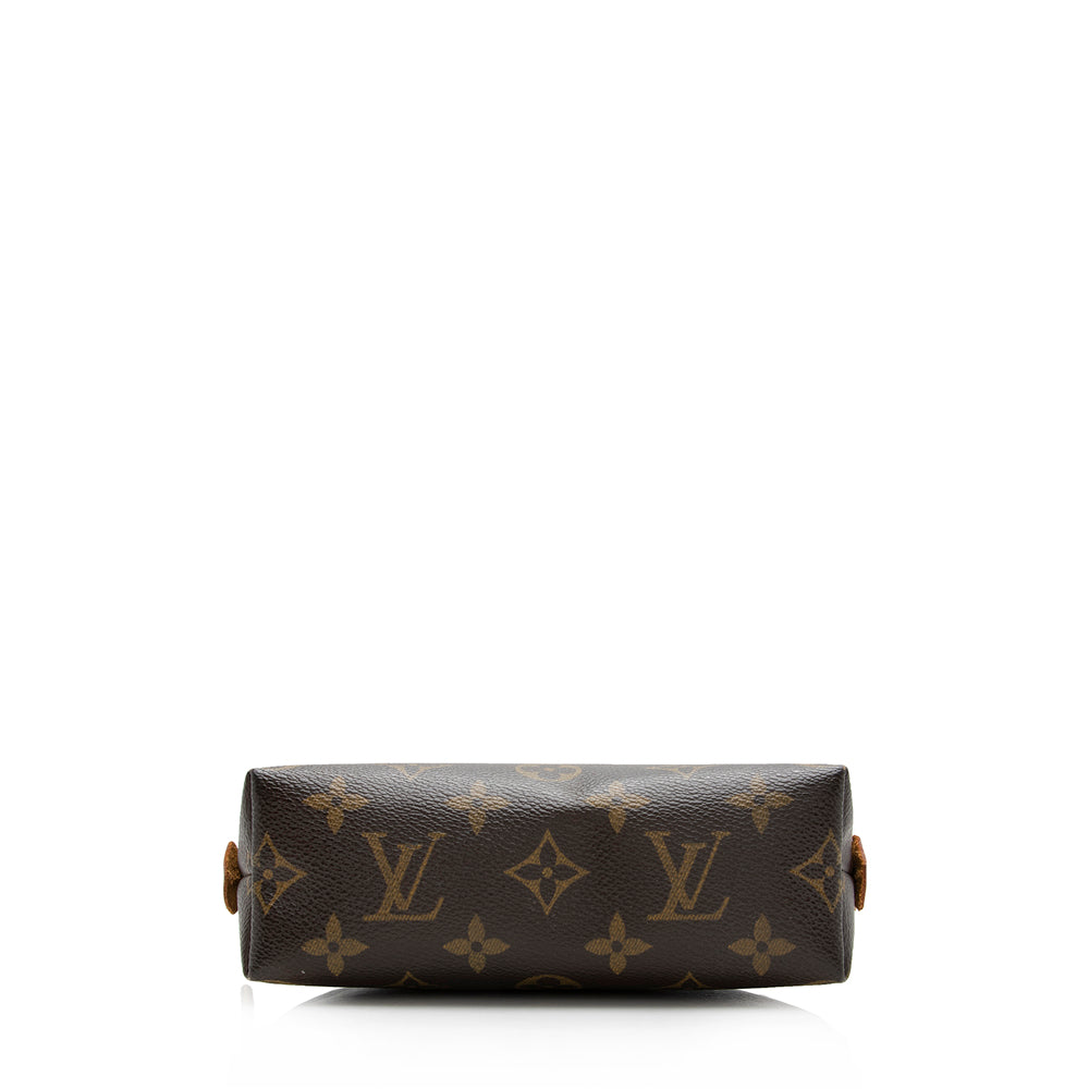 Louis Vuitton Monogram Canvas Cosmetic Pouch (SHF-16162)