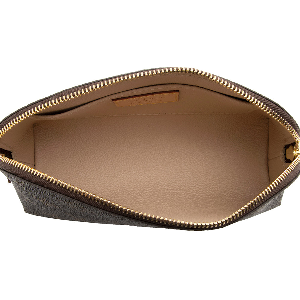 Louis Vuitton Monogram Canvas Cosmetic Pouch (SHF-21435)