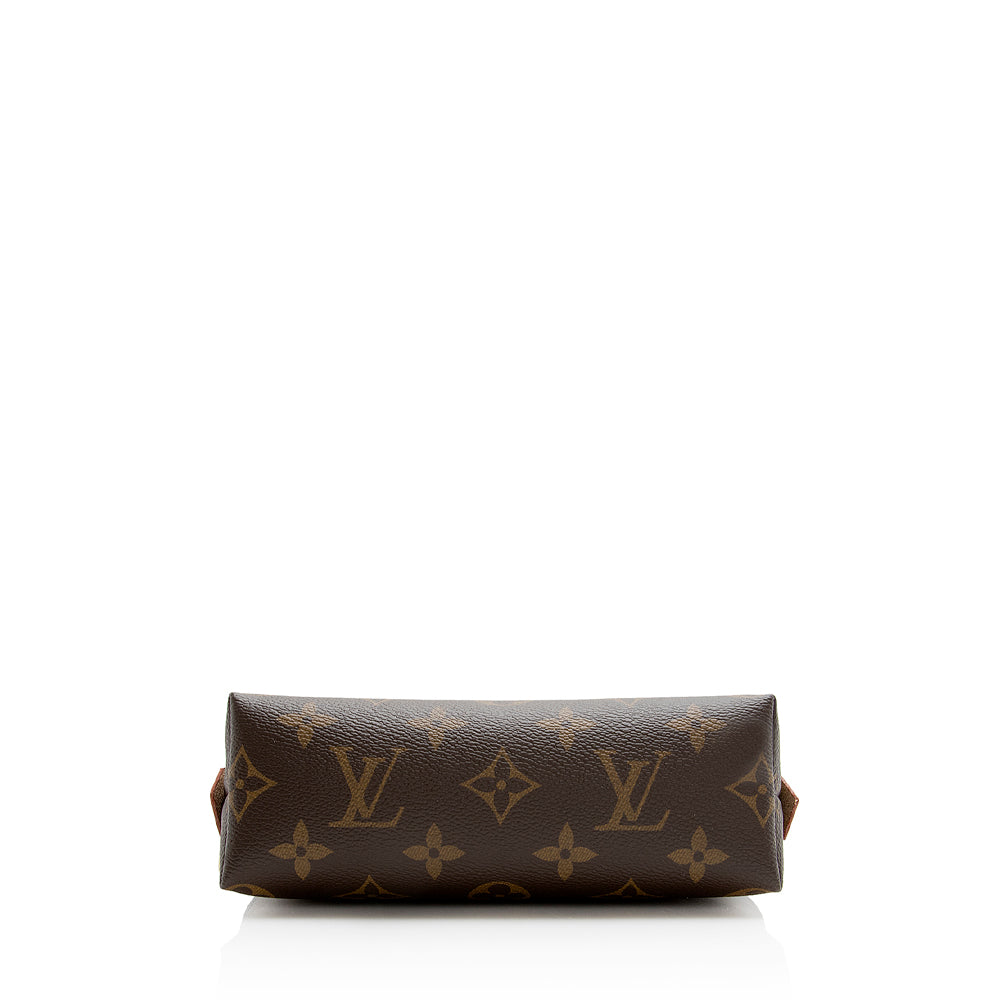 Louis Vuitton Monogram Canvas Cosmetic Pouch (SHF-22070)