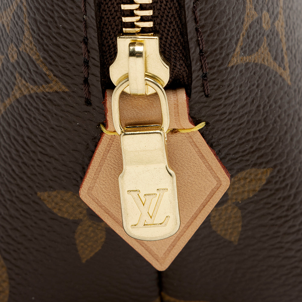 Louis Vuitton Monogram Canvas Cosmetic Pouch (SHF-22070)