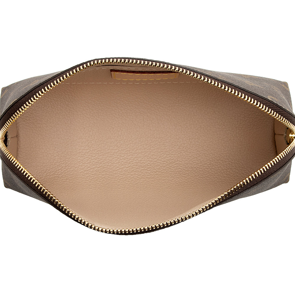 Louis Vuitton Monogram Canvas Cosmetic Pouch (SHF-22070)