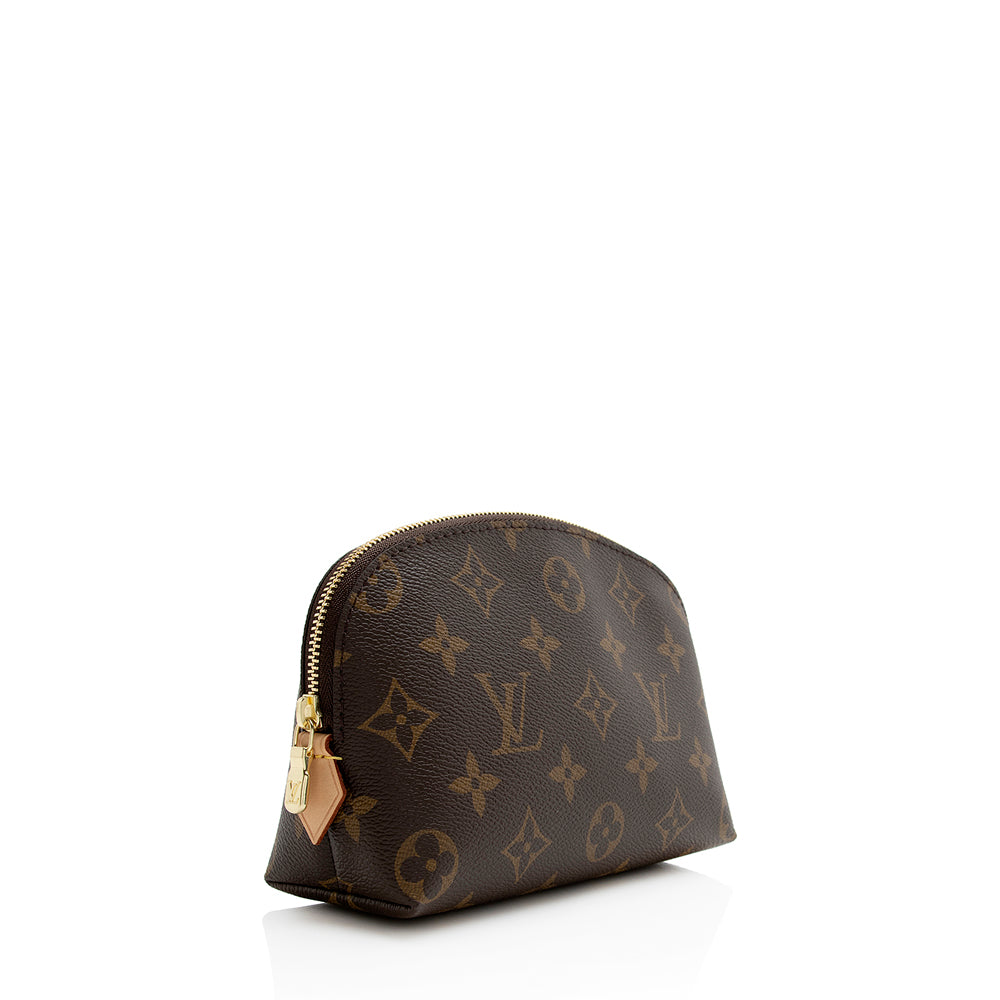 Louis Vuitton Monogram Canvas Cosmetic Pouch (SHF-22070)