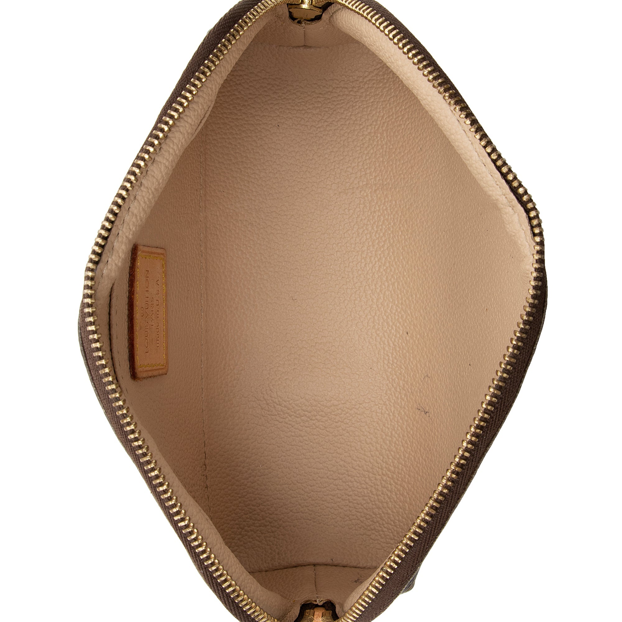 Louis Vuitton Monogram Canvas Cosmetic Pouch (SHF-22545)