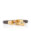 Louis Vuitton Monogram Canvas Crazy In Lock Bracelet (SHF-19591)
