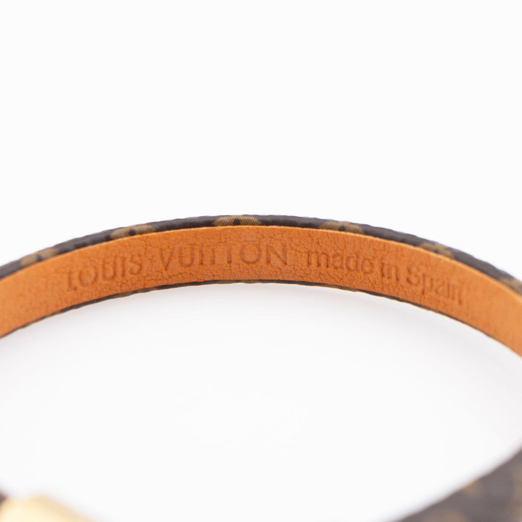 Louis Vuitton Monogram Canvas Crazy In Lock Charm Bracelet (SHF-yEVceC)