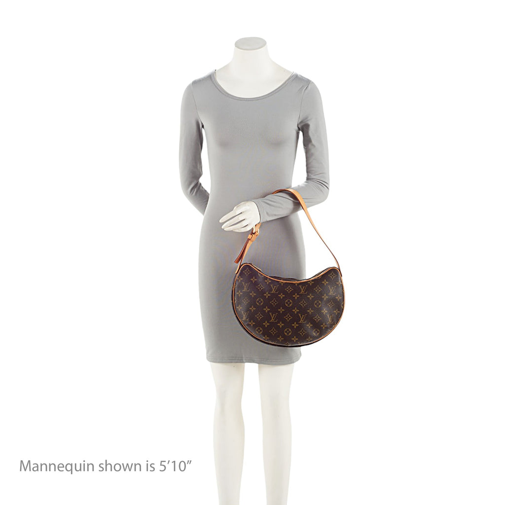 Louis Vuitton Monogram Canvas Croissant MM Shoulder Bag (SHF-PROm8v)