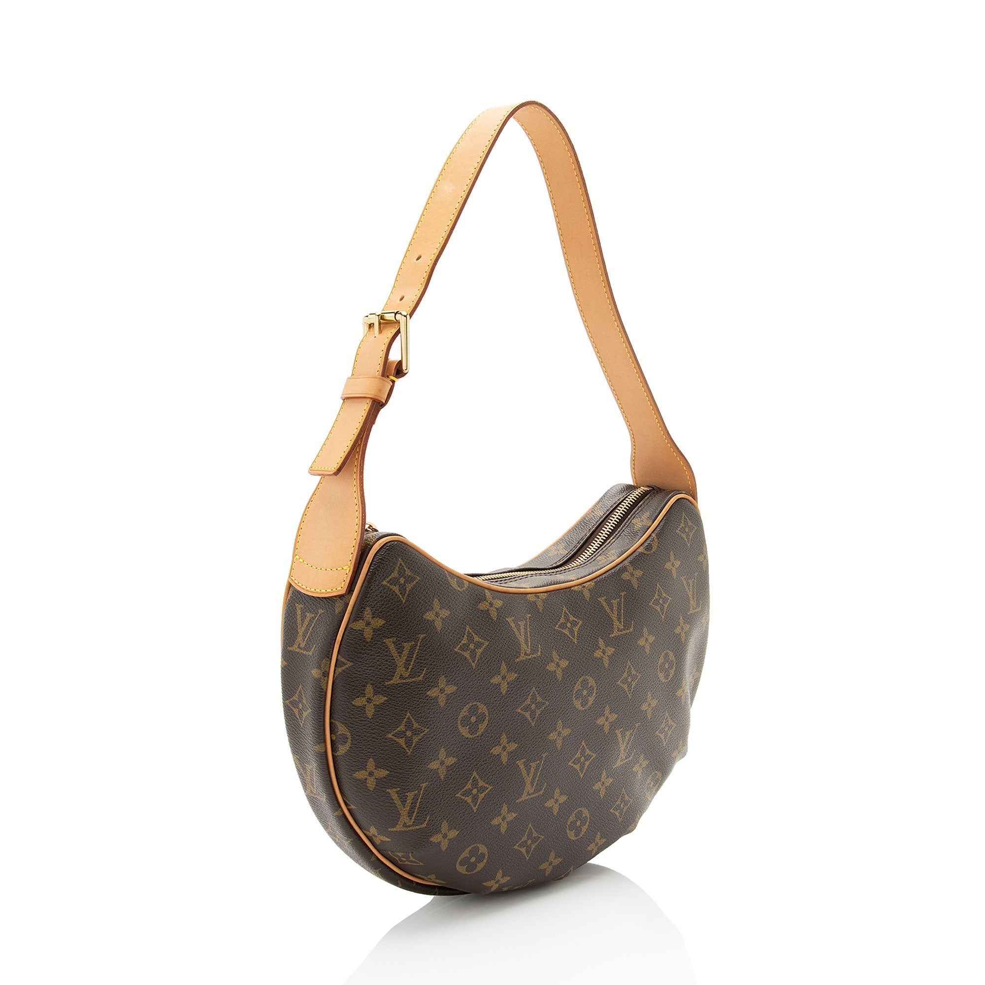 Louis Vuitton Monogram Canvas Croissant MM Shoulder Bag (SHF-PROm8v)