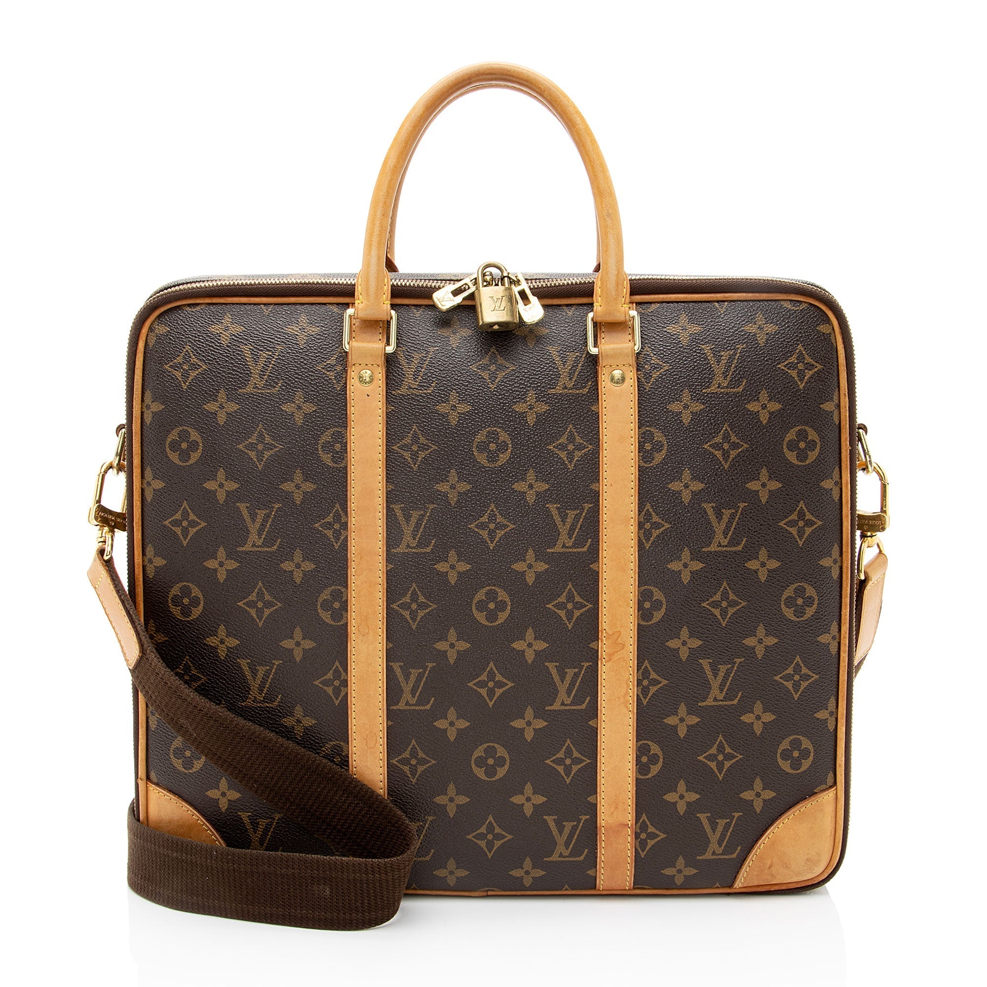 Louis Vuitton Monogram Canvas Cupertino Soft Briefcase
