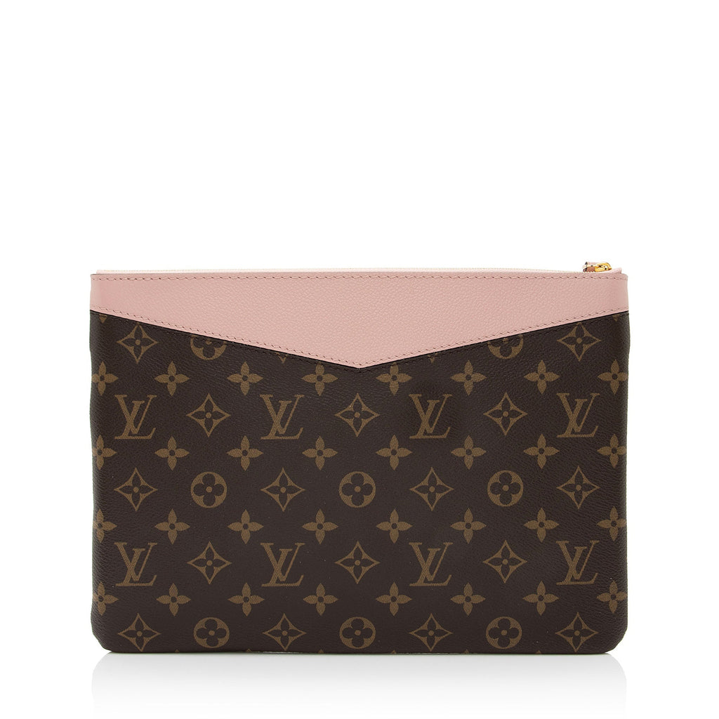Louis Vuitton Monogram Canvas Daily Pouch (SHF-dN26VD)