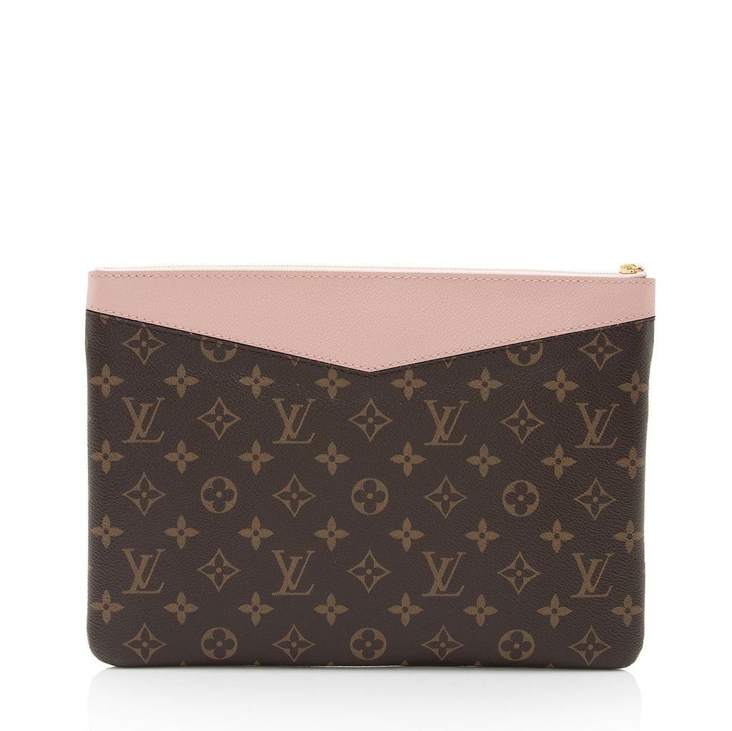 Louis Vuitton Monogram Canvas Daily Pouch (SHF-94nnjN)