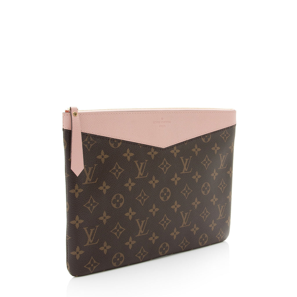 Louis Vuitton Monogram Canvas Daily Pouch (SHF-94nnjN)