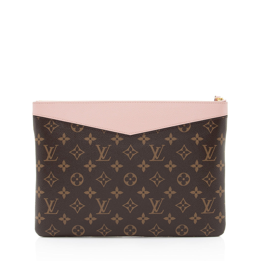 Louis Vuitton Monogram Canvas Daily Pouch (SHF-hwQ6K3)