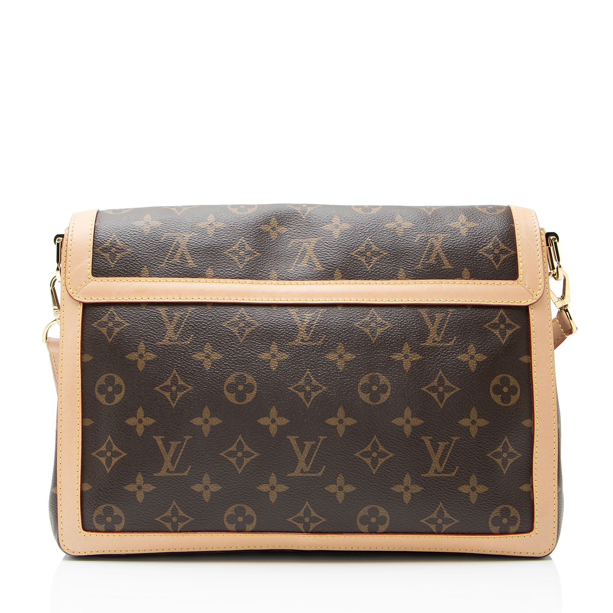 Louis Vuitton Monogram Canvas Dauphine Soft GM Shoulder Bag