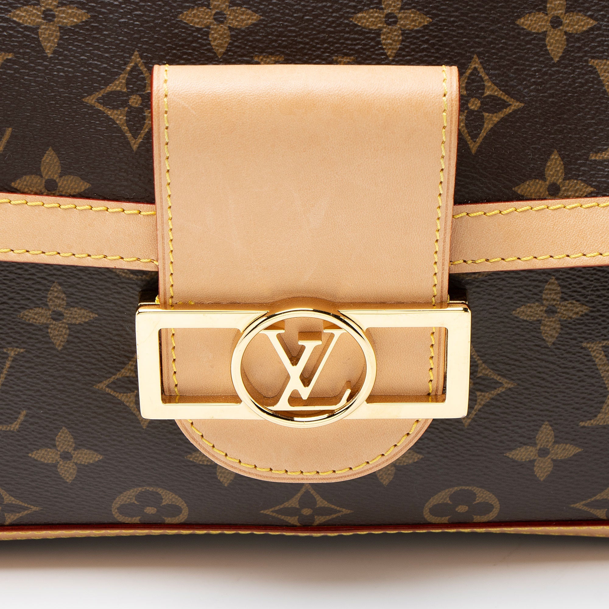 Louis Vuitton Monogram Canvas Dauphine Soft GM Shoulder Bag