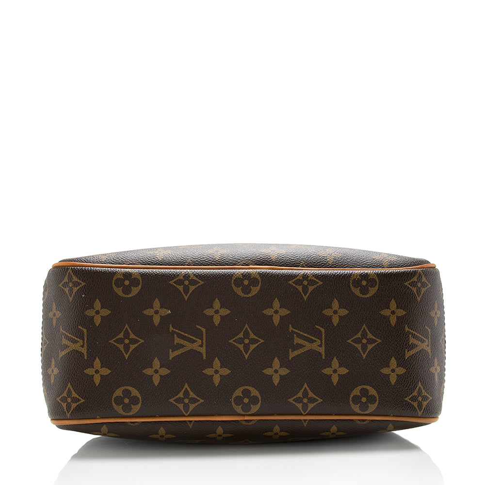 Louis Vuitton Monogram Canvas Trouville Satchel (SHF-17478)