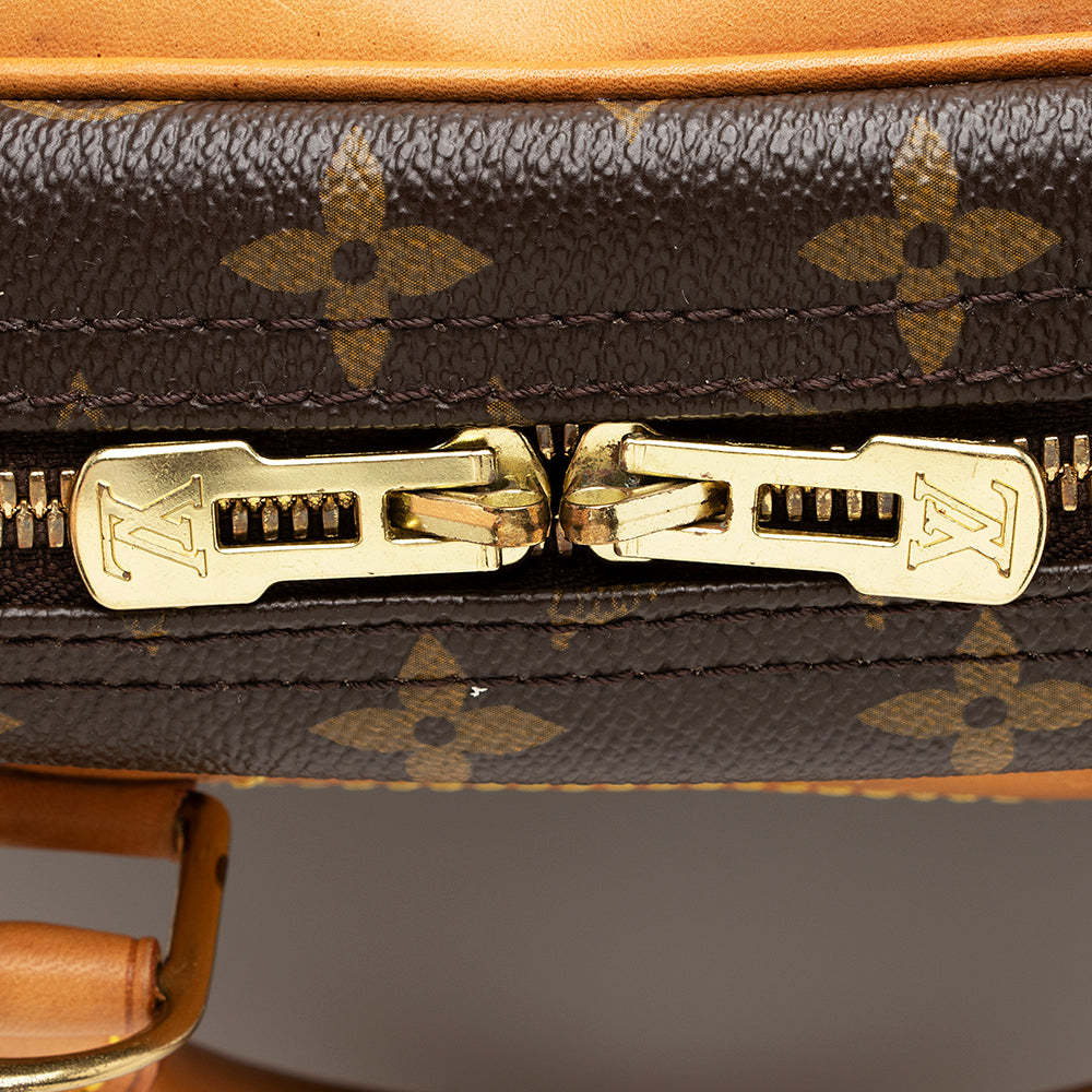 Louis Vuitton Monogram Canvas Trouville Satchel (SHF-17478)