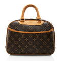 Louis Vuitton Monogram Canvas Trouville Satchel (SHF-17478)