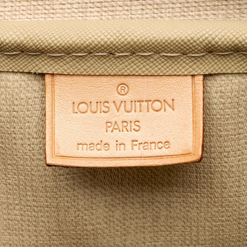 Louis Vuitton Monogram Canvas Deauville Satchel (SHF-22411)