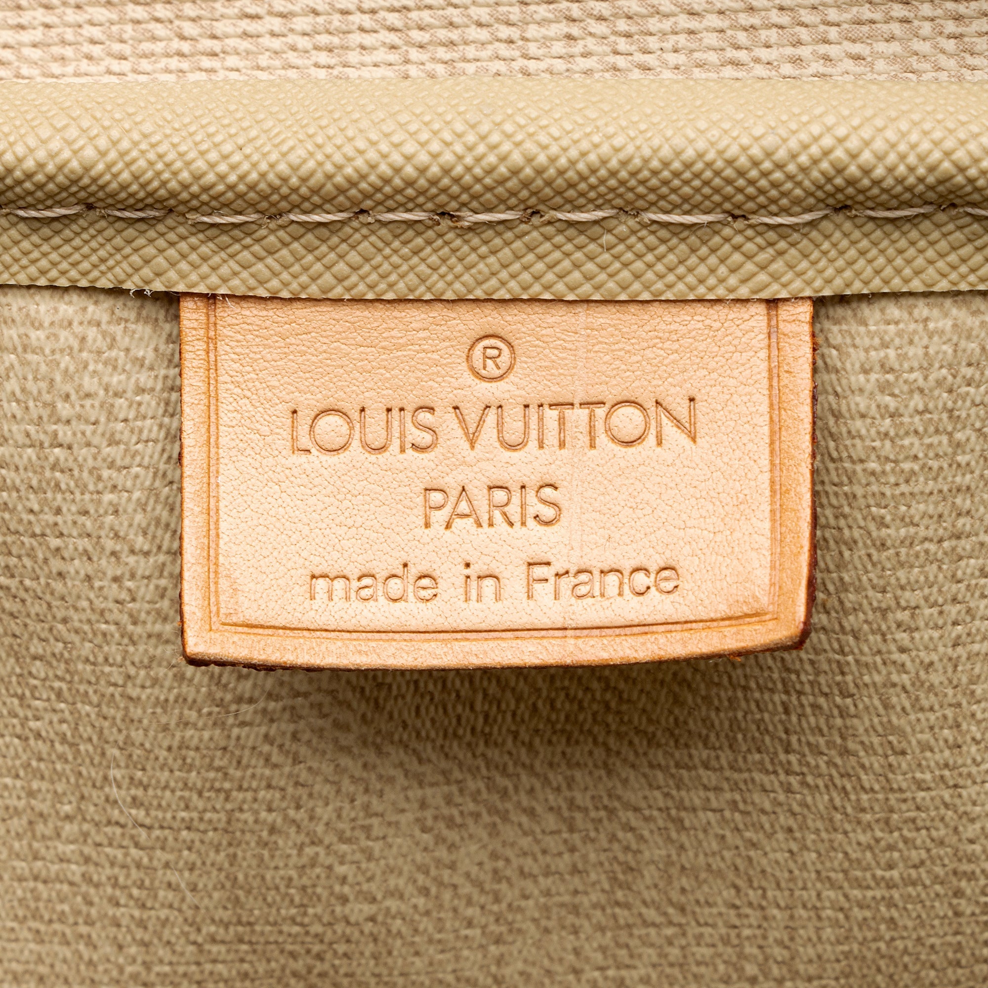 Louis Vuitton Monogram Canvas Deauville Satchel (SHF-22411)