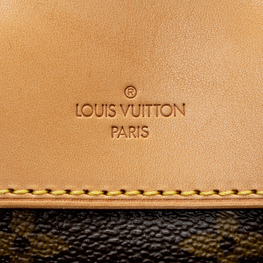 Louis Vuitton Monogram Canvas Deauville Satchel (SHF-22411)