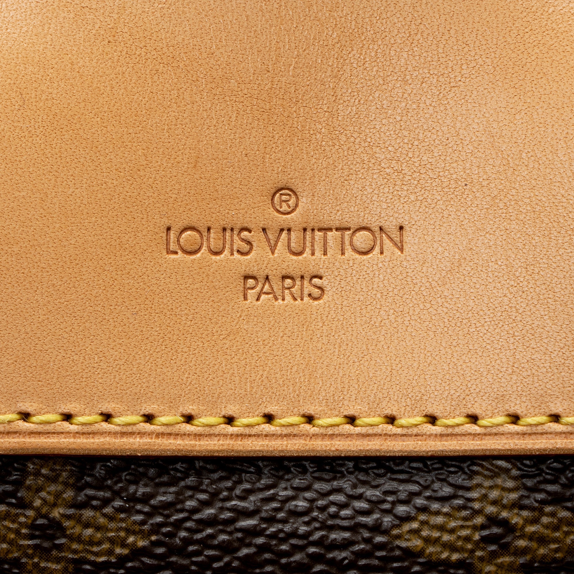 Louis Vuitton Monogram Canvas Deauville Satchel (SHF-22411)