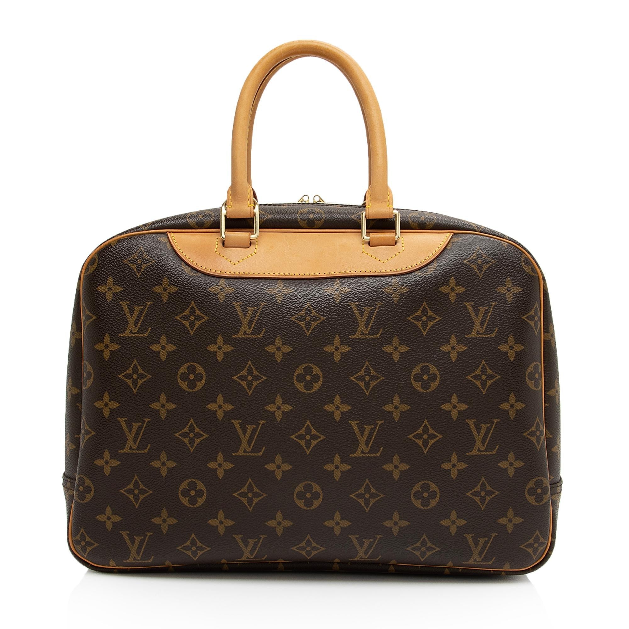 Louis Vuitton Monogram Canvas Deauville Satchel (SHF-HUFd8s)