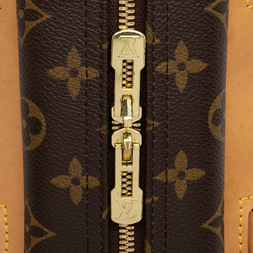 Louis Vuitton Monogram Canvas Deauville Satchel (SHF-HUFd8s)