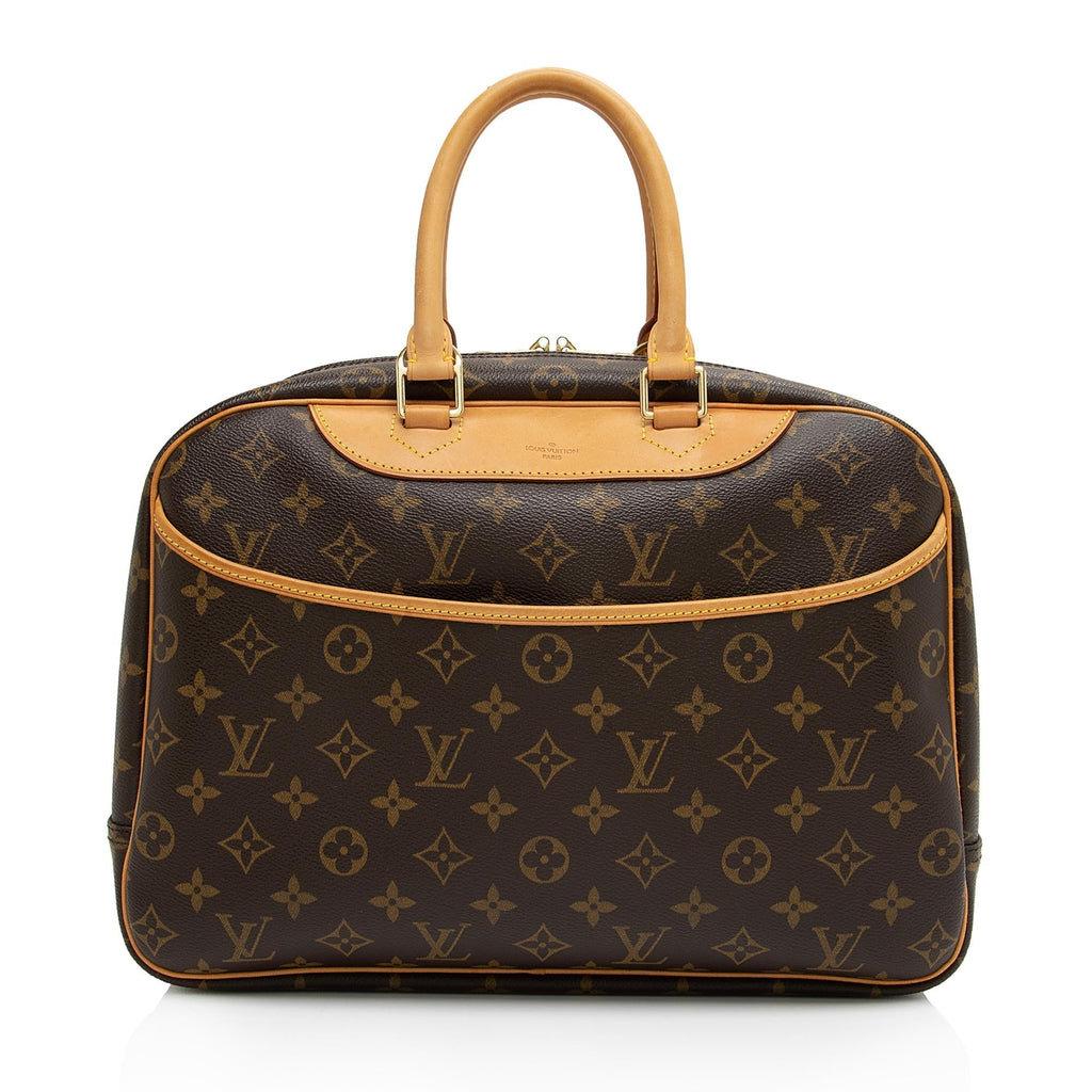 Louis Vuitton Monogram Canvas Deauville Satchel (SHF-HUFd8s)
