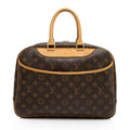 Louis Vuitton Monogram Canvas Deauville Satchel (SHF-HUFd8s)
