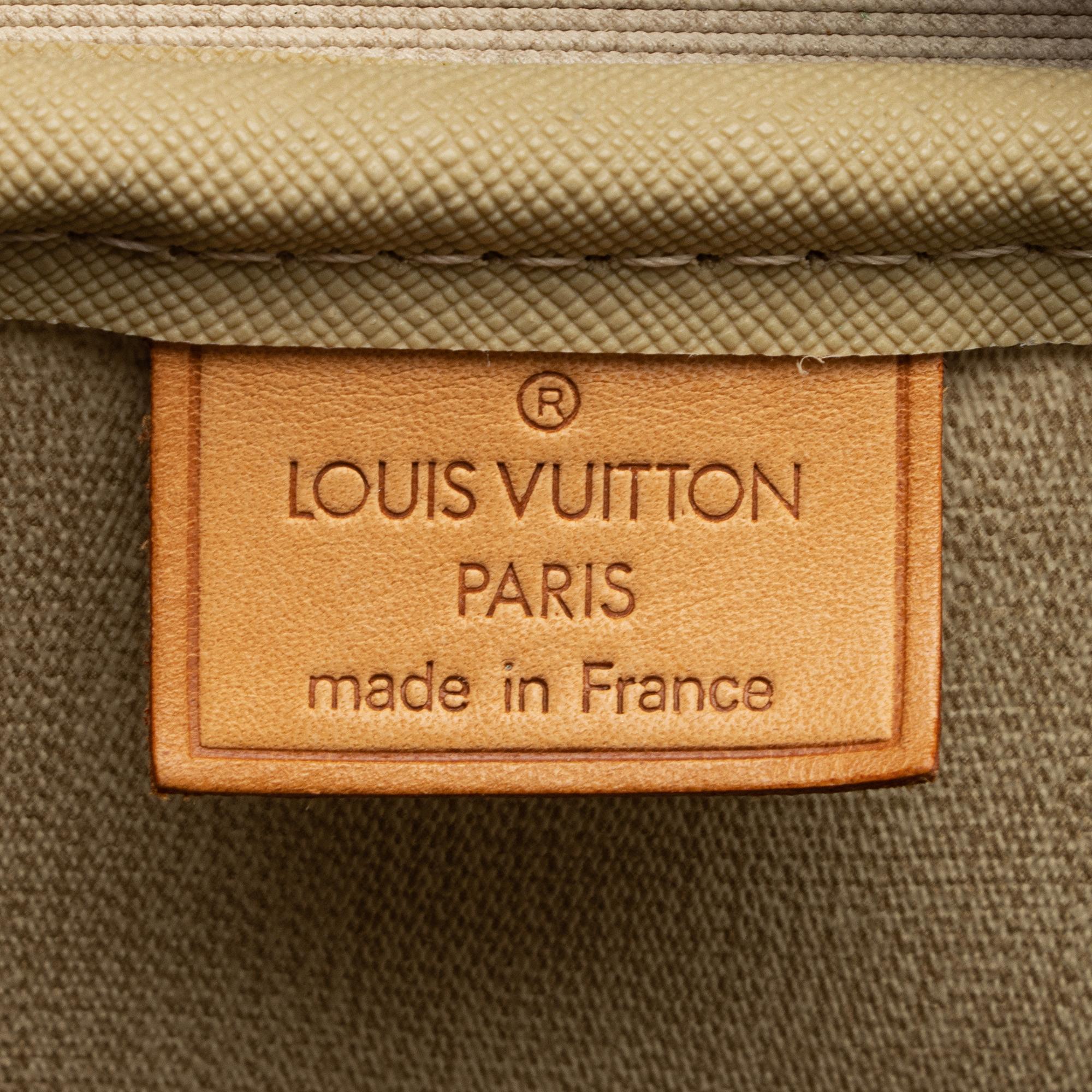 Louis Vuitton Monogram Canvas Deauville Satchel (SHF-HUFd8s)