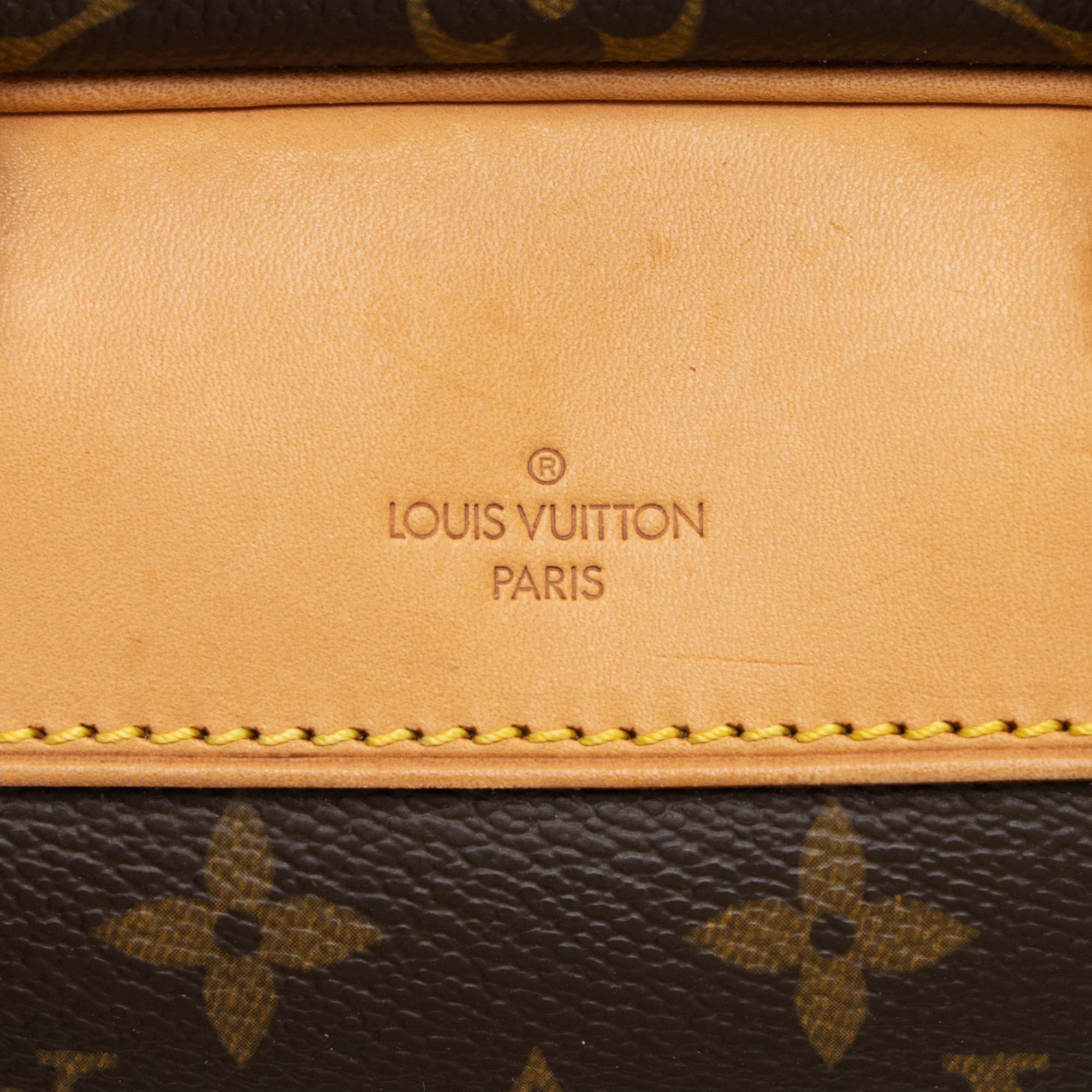 Louis Vuitton Monogram Canvas Deauville Satchel (SHF-HUFd8s)