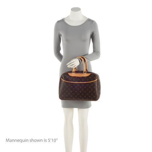 Louis Vuitton Monogram Canvas Deauville Satchel (SHF-HUFd8s)