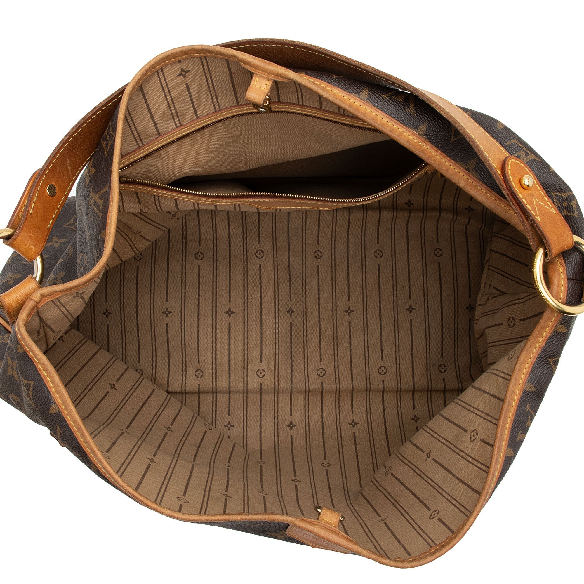 Louis Vuitton Monogram Canvas Delightful GM Shoulder Bag (SHF-vimQ1R)