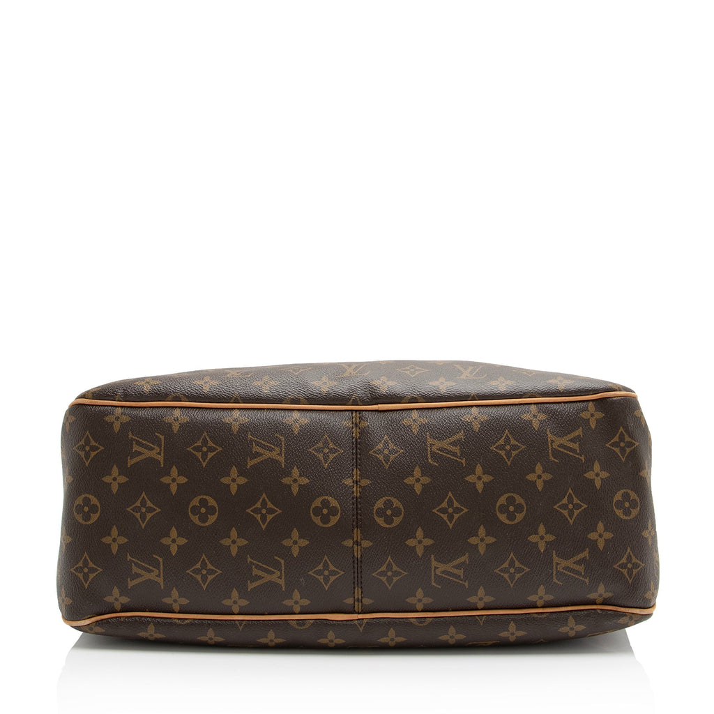 Louis Vuitton Monogram Canvas Delightful MM Shoulder Bag (SHF-23428)