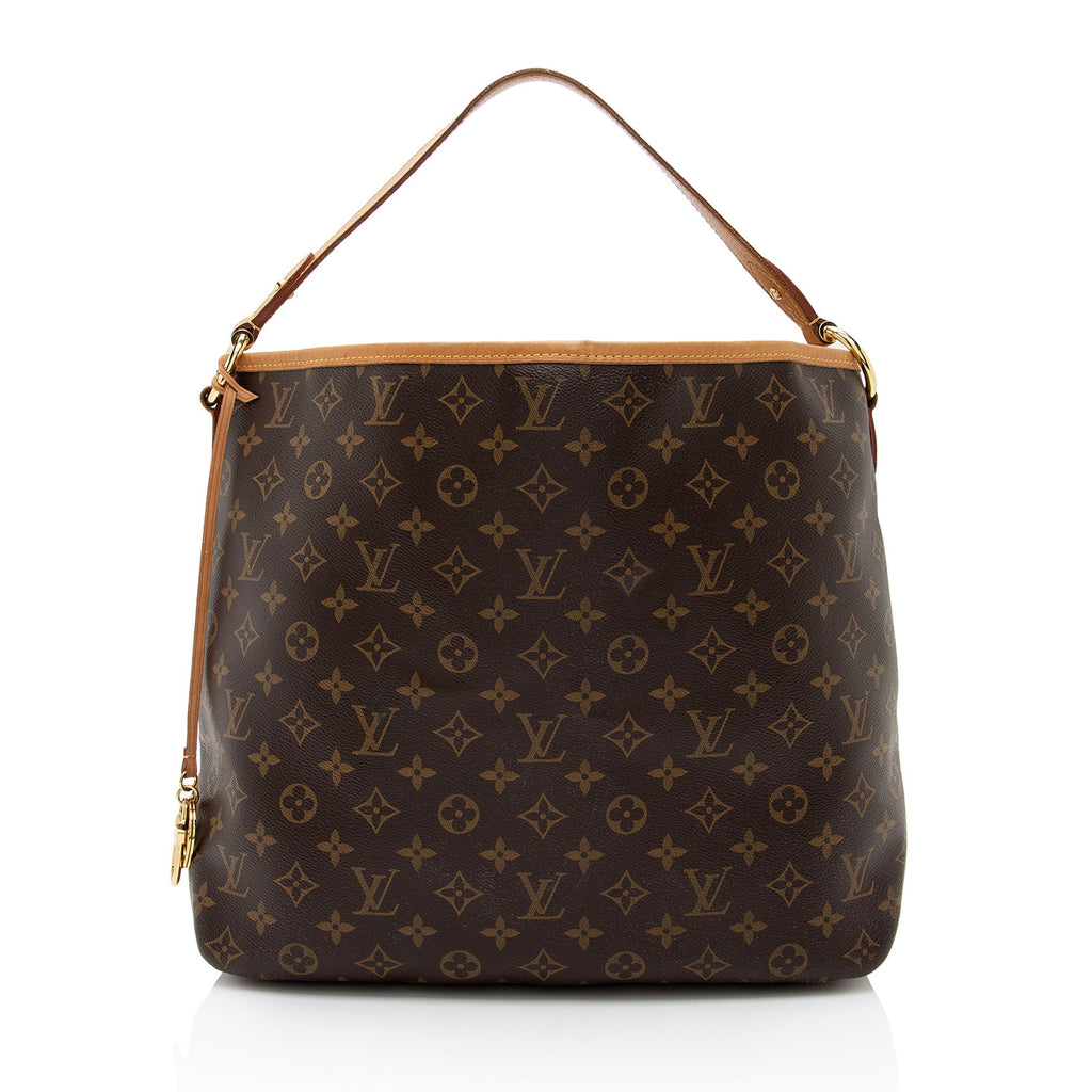 Louis Vuitton Monogram Canvas Delightful MM Shoulder Bag (SHF-QsJ5AE)