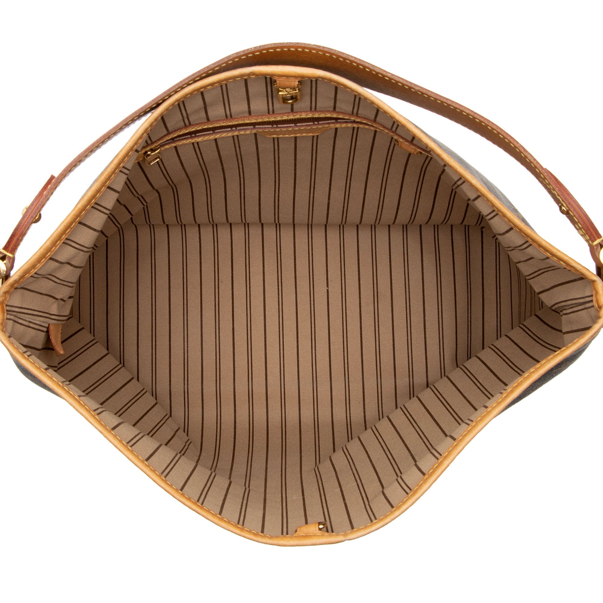 Louis Vuitton Monogram Canvas Delightful MM Shoulder Bag (SHF-QsJ5AE)