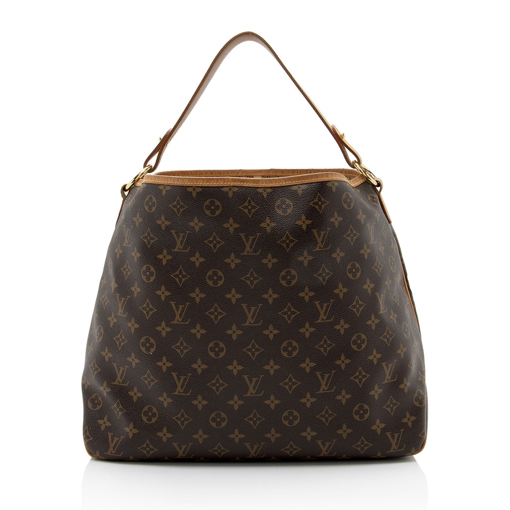 Louis Vuitton Monogram Canvas Delightful MM Shoulder Bag (SHF-mFGAsz)